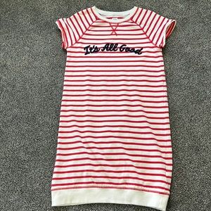 Gap short sleeved sweatshirt dress